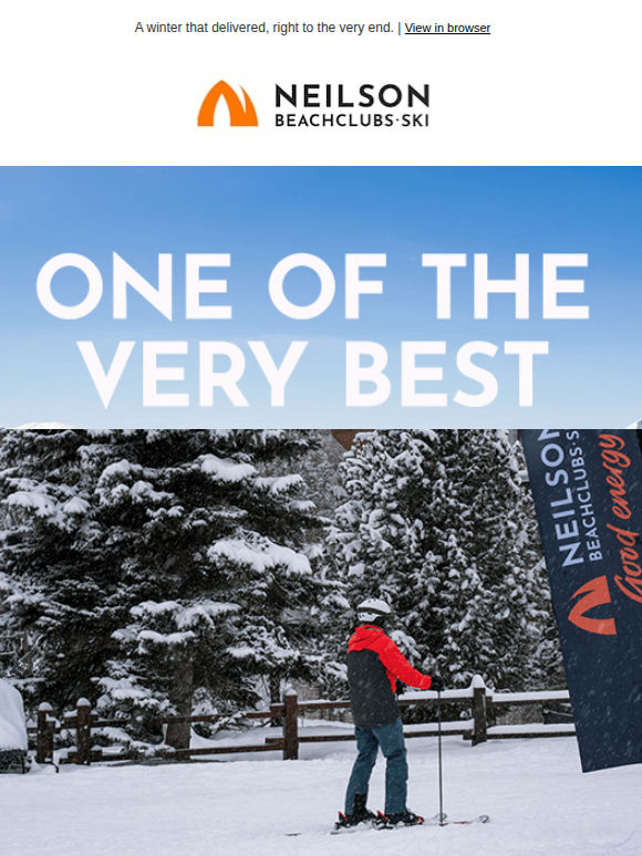 One of the best seasons yet - don’t miss out on the next