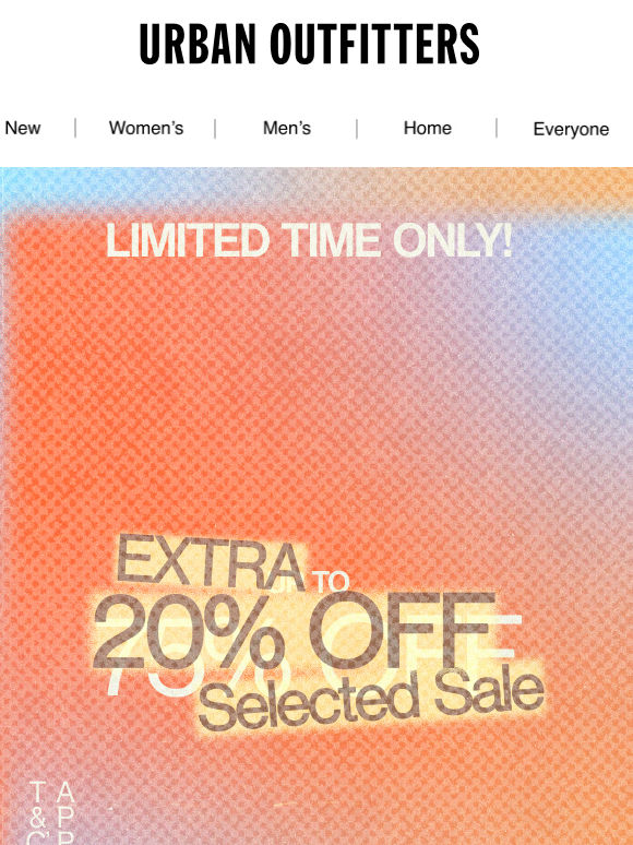 SALE ON SALE? SAY LESS