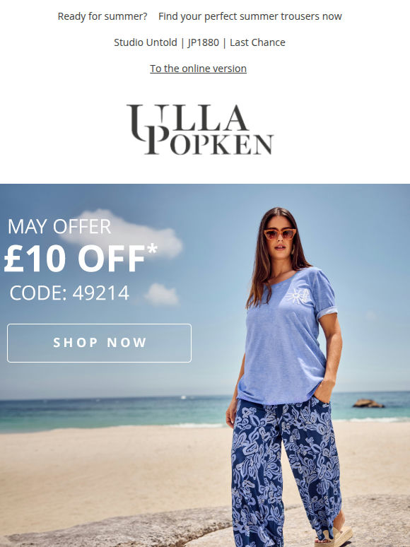 Psst... your £10 May offer is waiting for you! ✨