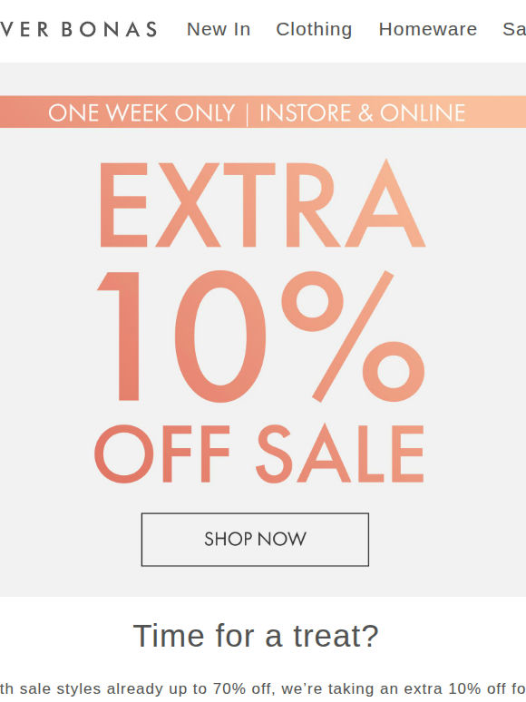 Extra 10% off sale | Limited-time promotion