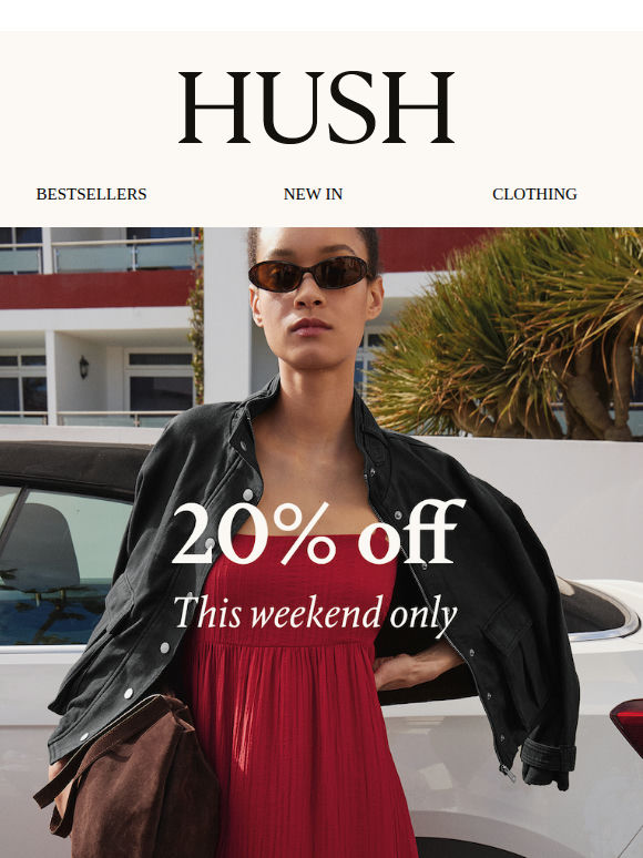 20% off is waiting
