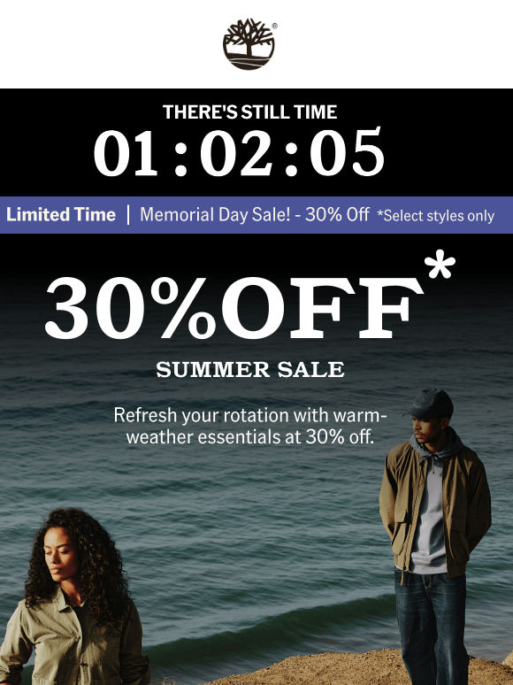 There’s Still Time to Save 30%