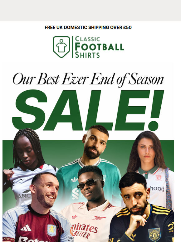 SAVE AN EXTRA 20% OFF | End of Season Sale 🏷️