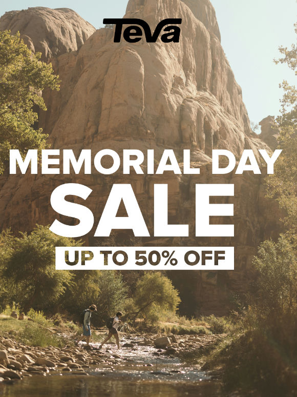 50% OFF FOR MEMORIAL DAY...