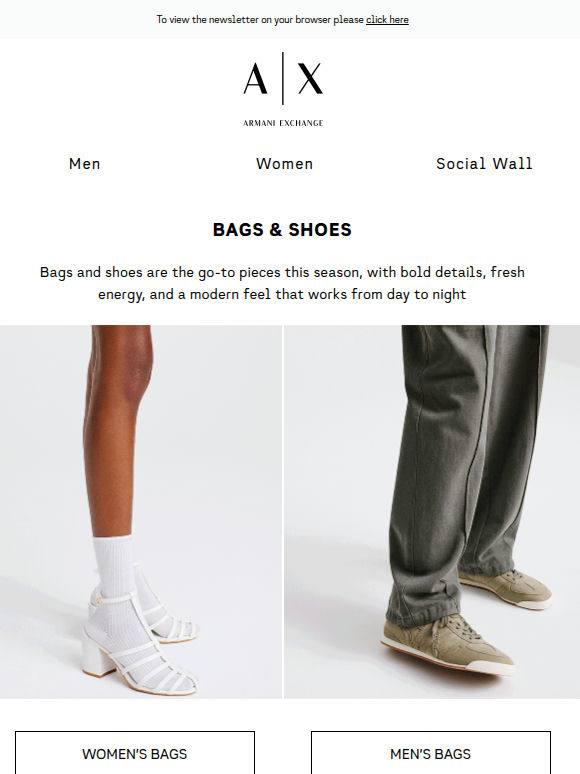 Discover the bags and shoes of the moment