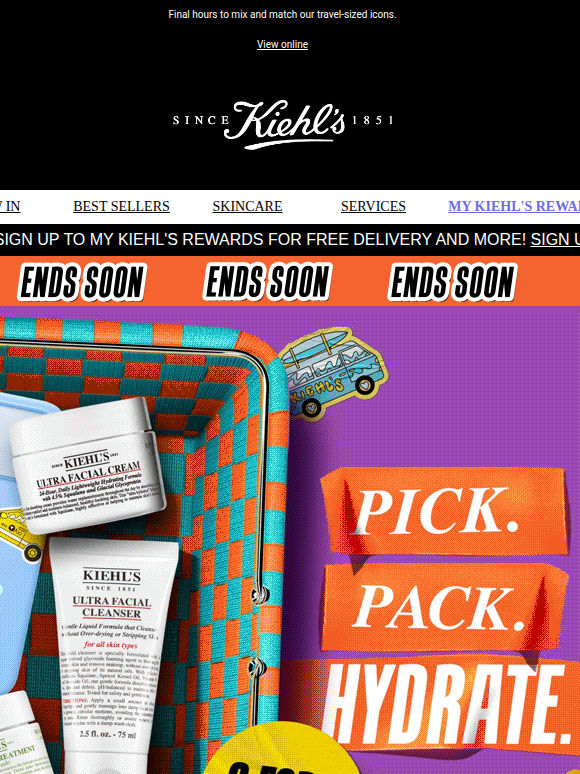 ENDS SOON: 3-for-2 on iconic skincare