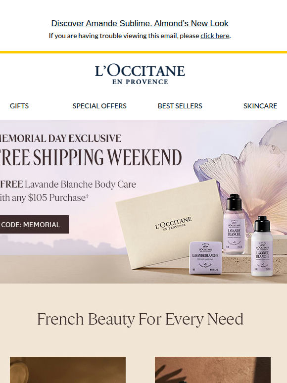 Celebrate Memorial Day! Here's A Gift On Us