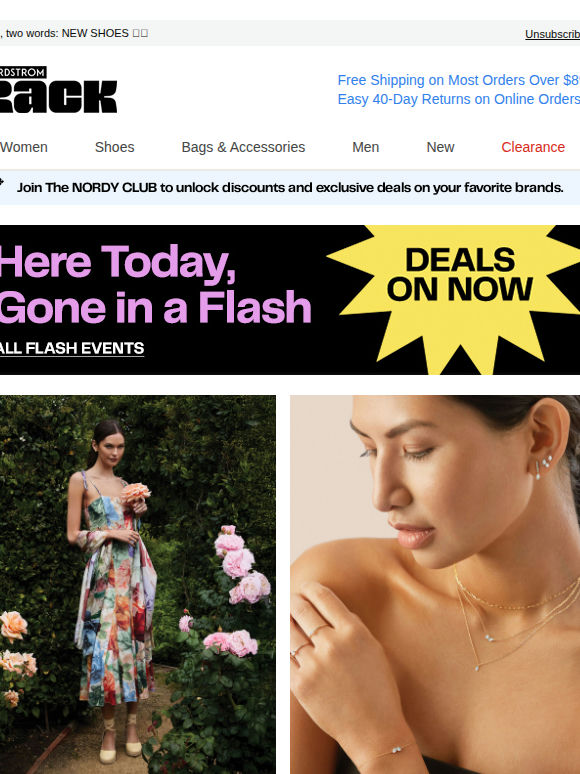Just Landed from Alice + Olivia | Monica Vinader Up to 40% Off