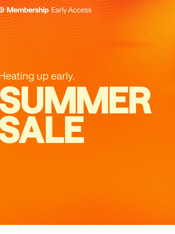 Summer Sale: Early Access tomorrow