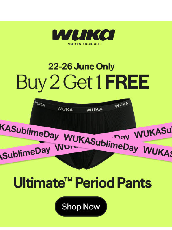Sublime Day: BUY 2 GET 1 FREE