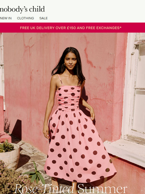 Sun’s out, pink’s in