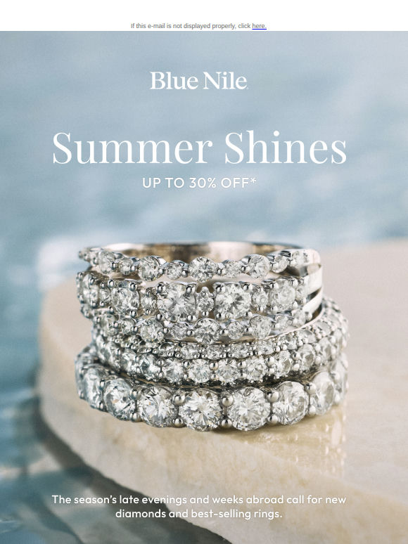 Up To 30% Off* Sparkle & Shine