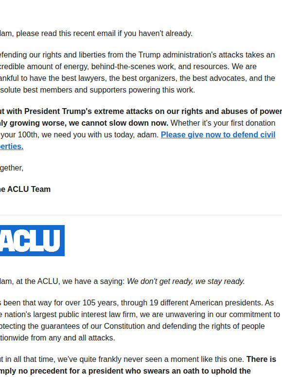 344 legal actions and counting