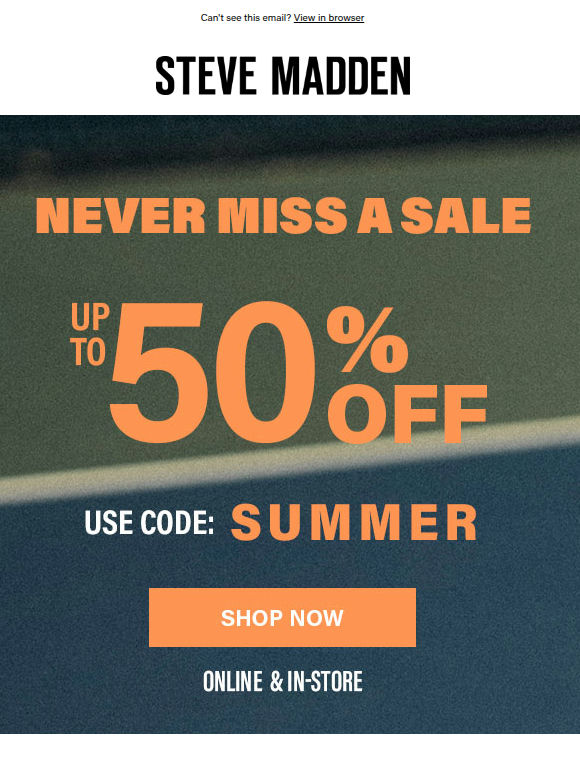 Dreaming About This Sale