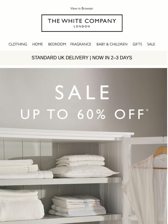 Summer favourites, up to 60% off
