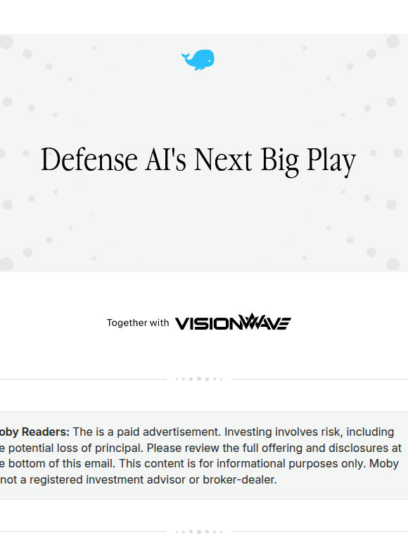 ⚡ $VWAV: defense AI before the spotlight