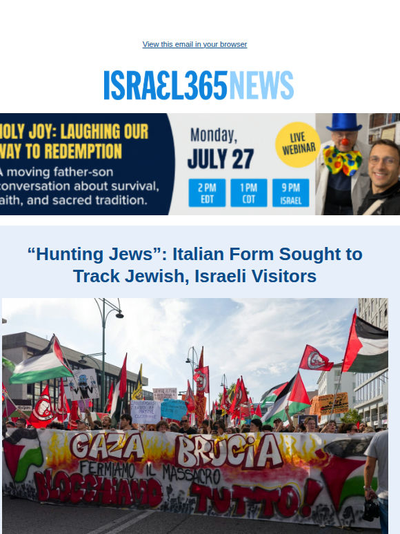 Prepare for the 9th of Av With Meaningful Resources Inside and Today's Top Stories