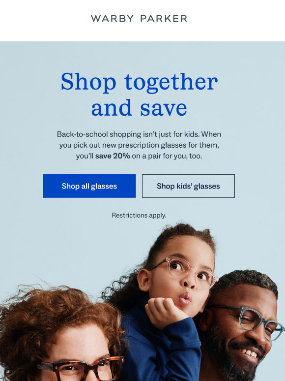 Start the semester with 20% off