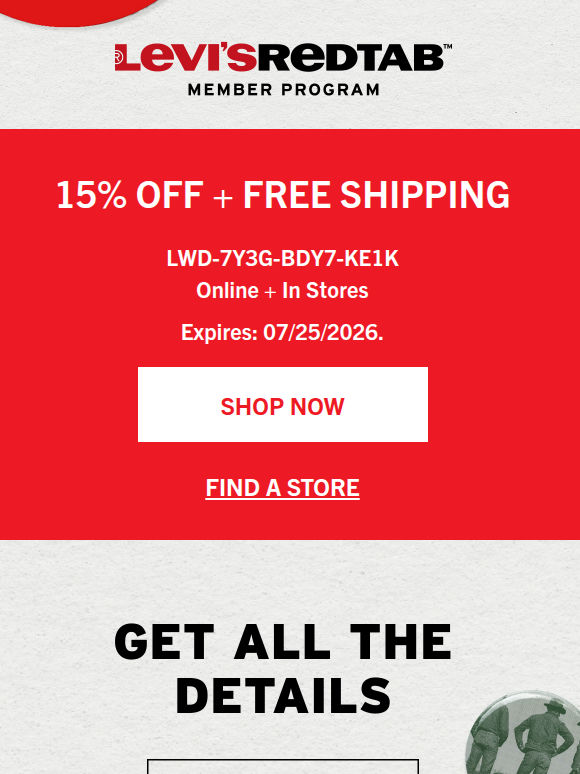 Time is almost up to get 15% off your first member purchase