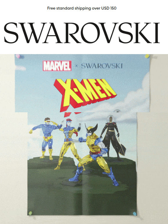 MARVEL X-Men x Swarovski returns