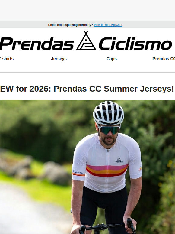 NEW Prendas CC Summer Jerseys!