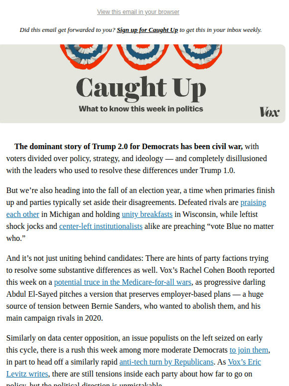 Democrats in...array?