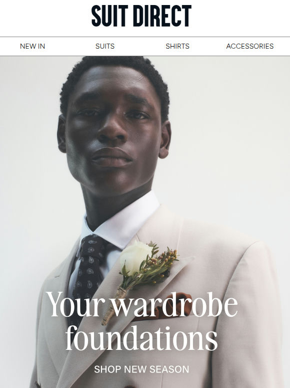 The foundations of a well-dressed wardrobe