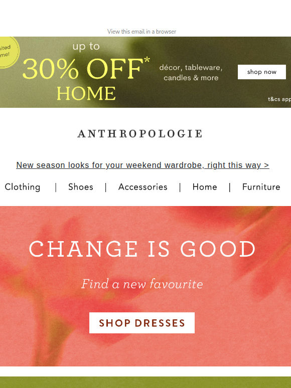 New dresses have just breezed in