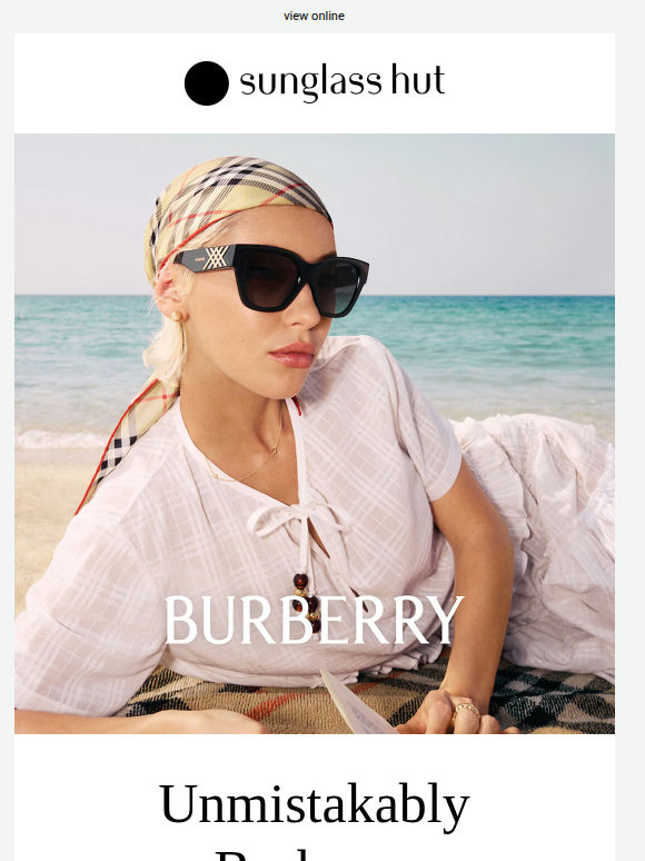 Just in: New season Burberry sunglasses