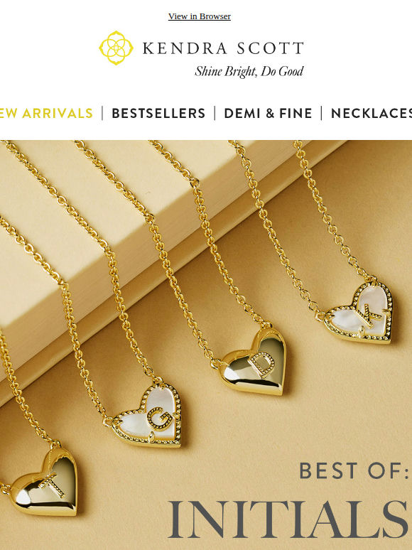 Initial Jewelry for Y-O-U