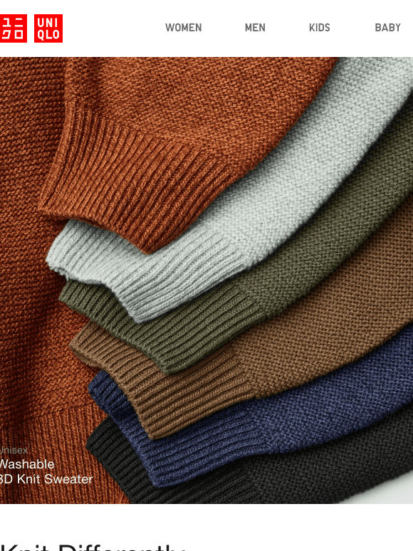 Meet our 3D knitwear