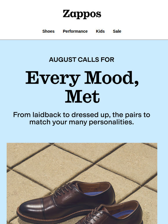 You contain multitudes, so should your shoes