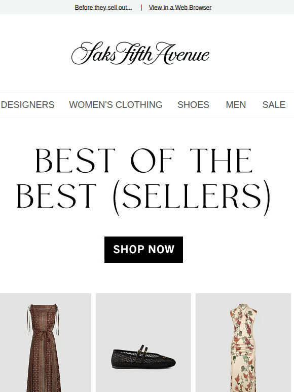 Shop this week's best sellers