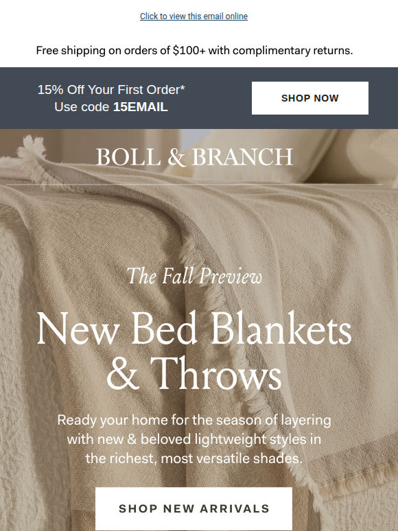 You can never have too many blankets