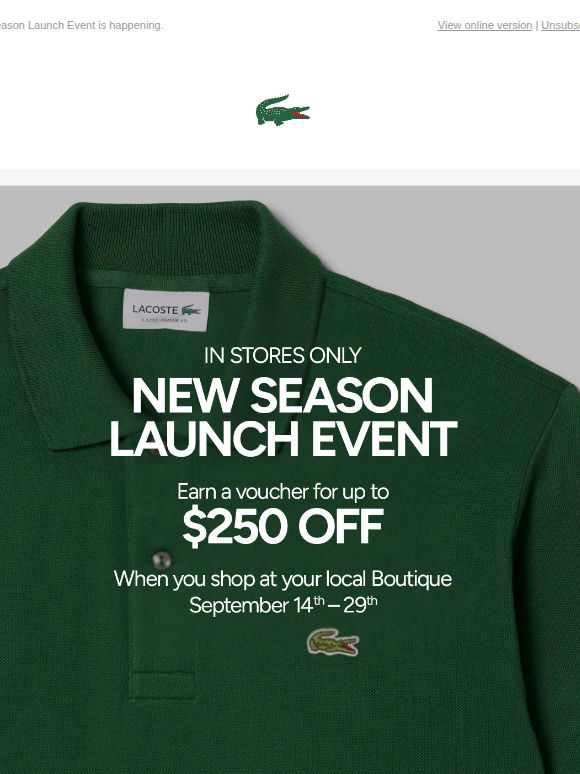 Shop In-Stores to Earn Up to a $250 Reward!