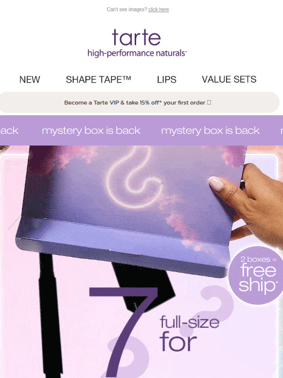 MYSTERY BOX: 7 FOR 70% OFF❓
