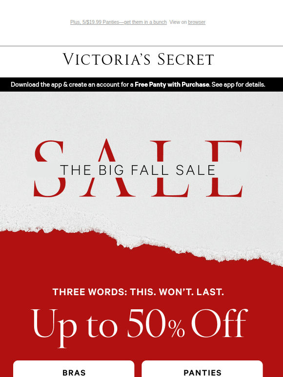 Up to 50% Off Sale—Shop Before It Ends