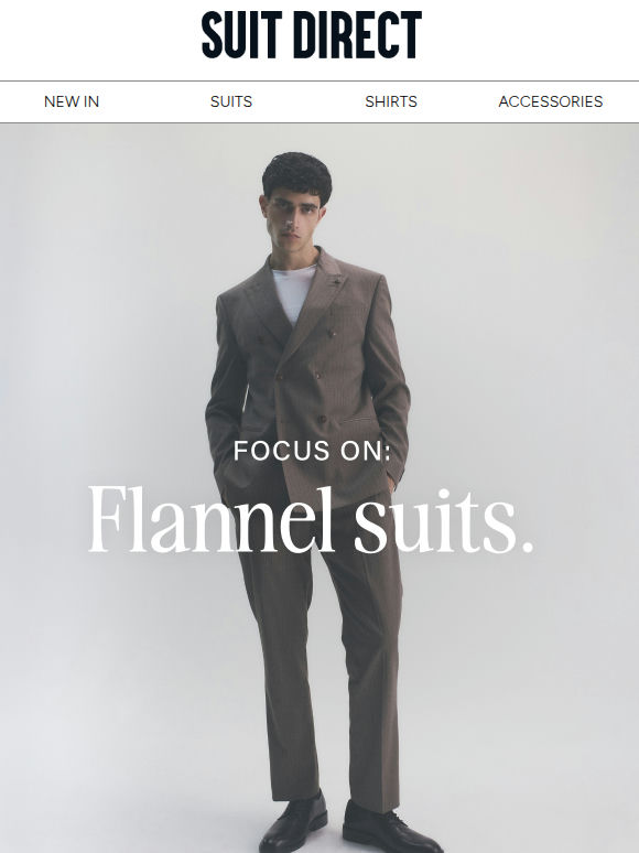 Focus On: Flannel Suits