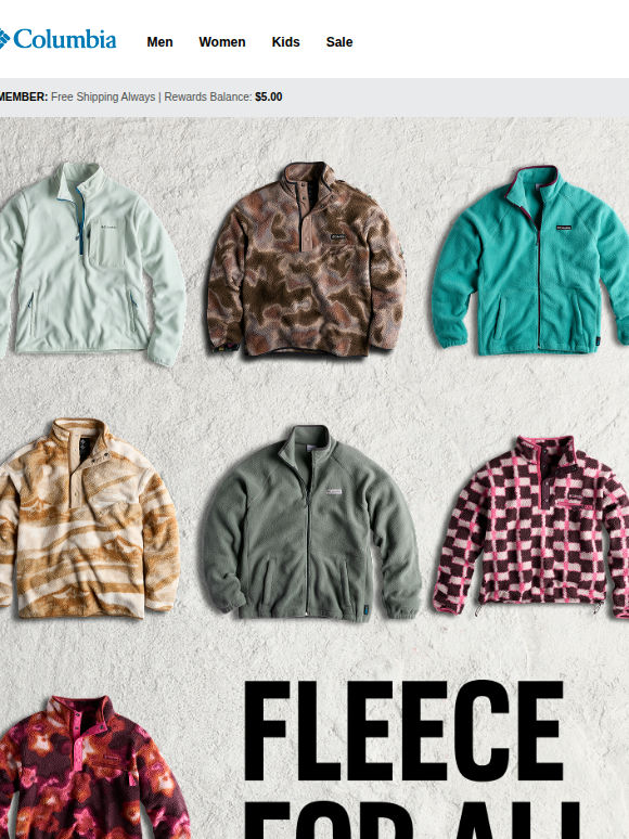 Your fleece. Your color.