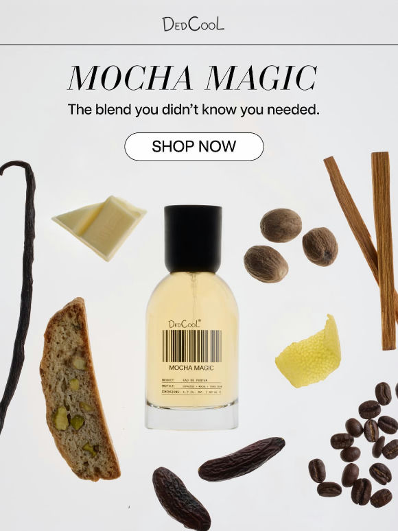 Inside MOCHA MAGIC. ☕🍫
