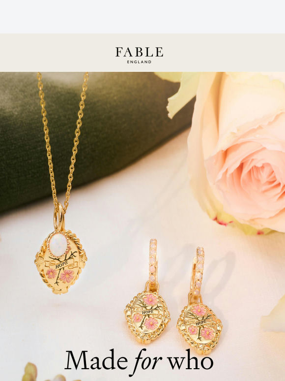 Hope for October, joy for November, our Birthstones collection is here