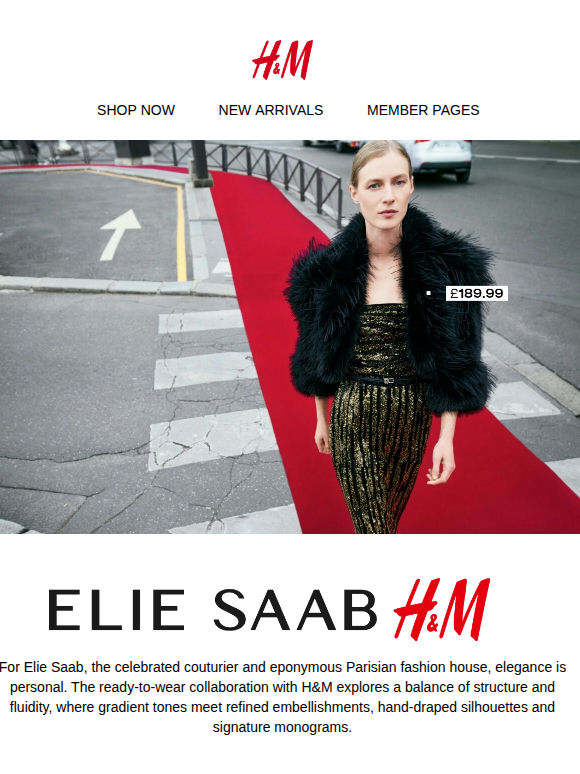Elie Saab H&M is here