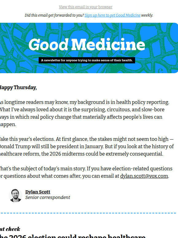 The 2026 election could reshape healthcare