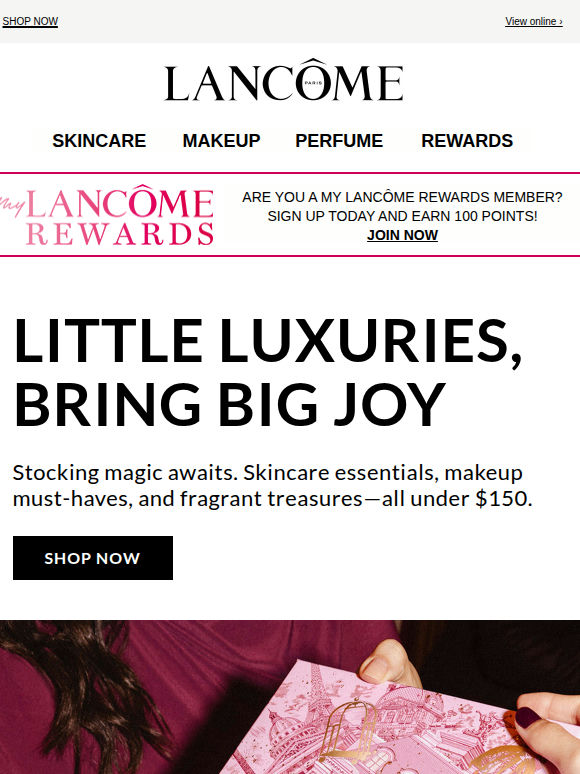 Give a little Lancôme magic