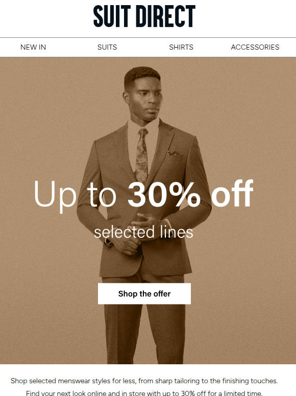 UP TO 30% OFF SEASONAL FAVOURITES