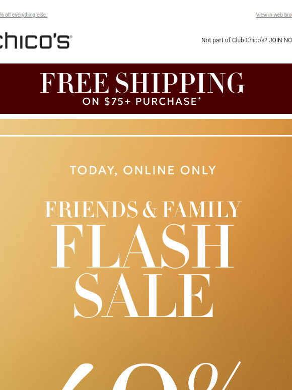 40% off new sweaters ENDS TONIGHT!