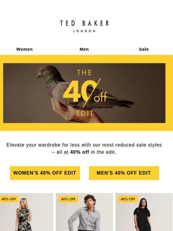 SALE | 40% Off Edit