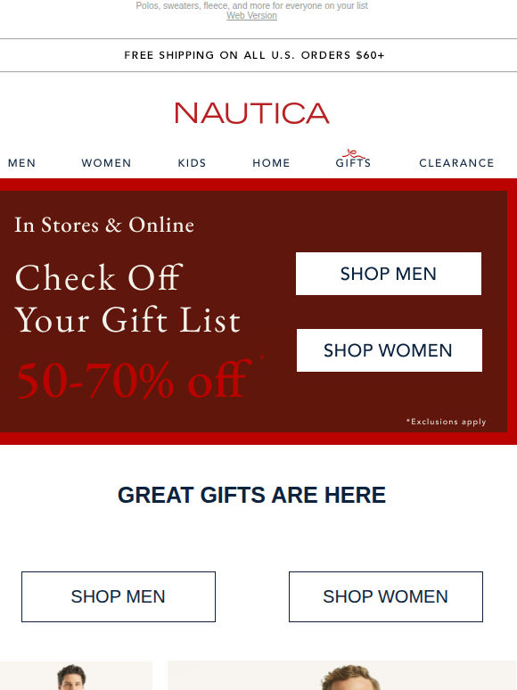 Gift-worthy styles from $12.99! (Plus 50-70% OFF!)