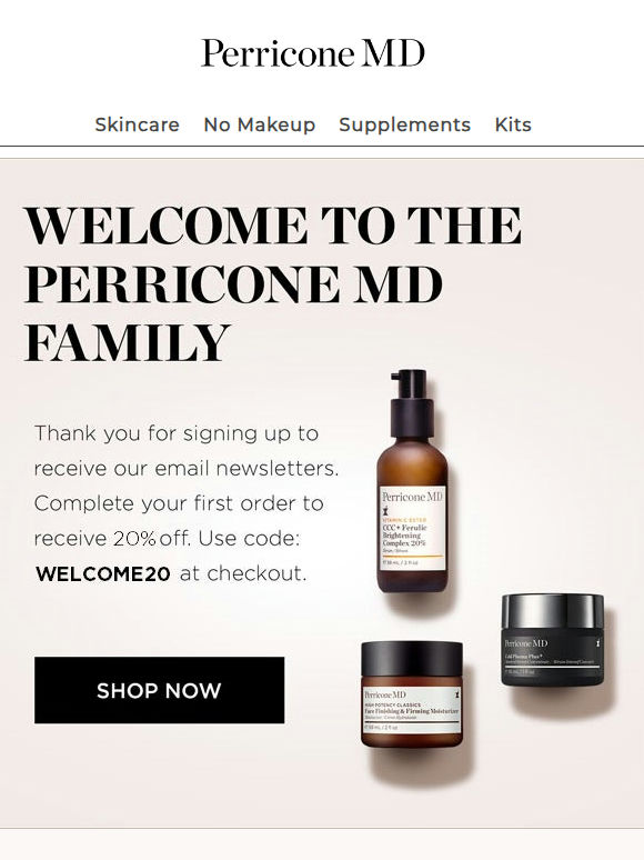 Welcome To The Perricone MD Family