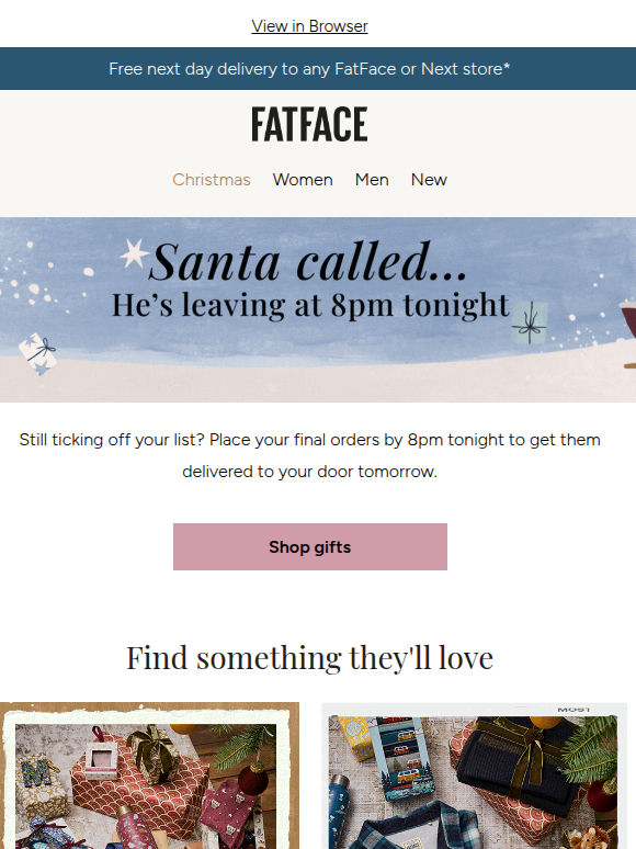 There's still time! 🎁